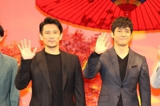 内野聖陽、西島秀俊とのラブラブ自撮りシーンに大はしゃぎ!? 「素敵な西島さんをたくさん撮りました」