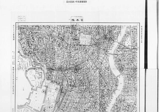 「東京市火災動態地圖 大正十二年九月大震災」(「国立国会図書館デジタルコレクション」より転載)