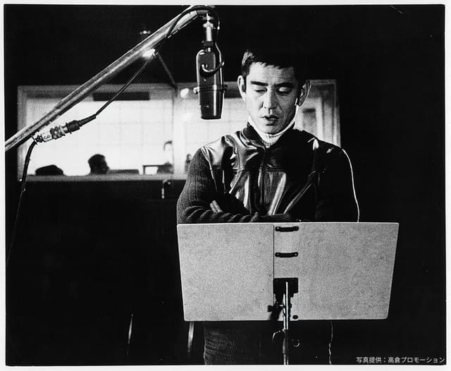 1972年に撮影された貴重なレコーディング風景