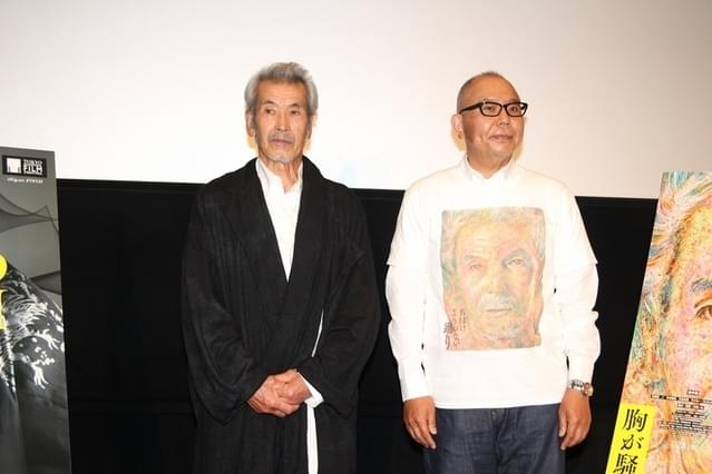 「メゾン・ド・ヒミコ」以来、親交を深めてきた田中泯＆犬童一心監督