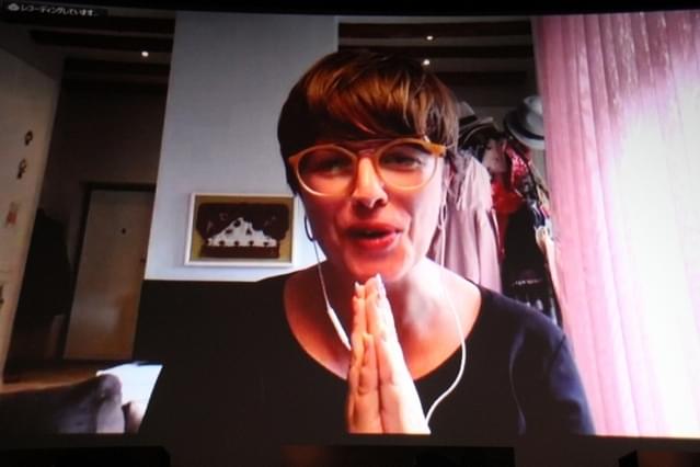 ビデオメッセージを寄せたカルトリナ・クラスニチ監督