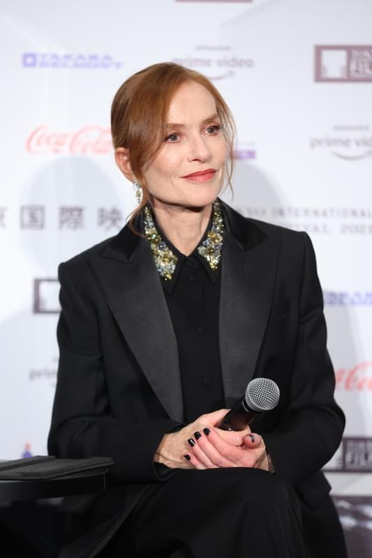 審査委員長を務めたイザベル・ユペール