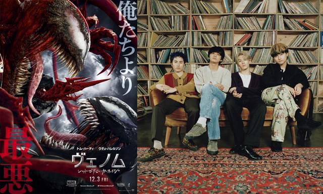 日本語吹き替え版主題歌を担当するDISH//