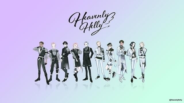 堕ちた天使と悪魔がアイドルを目指す「HeavenlyHelly」始動 青二プロの若手男性声優が出演