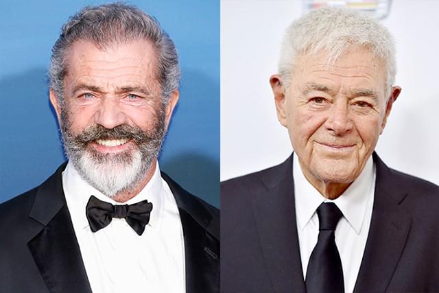 メル・ギブソン(左)と他界したリチャード・ドナー監督