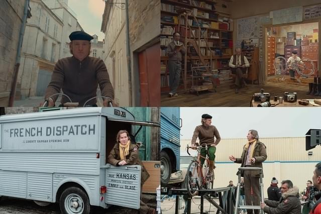 オーウェン・ウィルソンが演じる自転車レポーターの物語