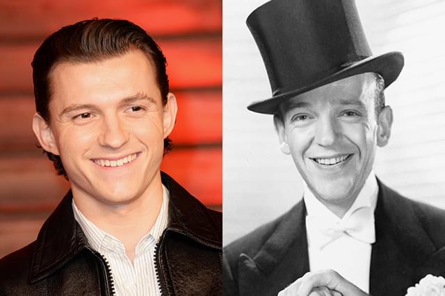 フレッド・アステア（右）を演じるトム・ホランド