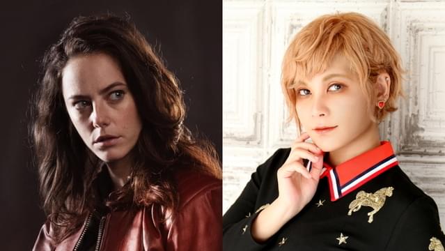 主人公の日本語吹き替え版声優はファイルーズあい