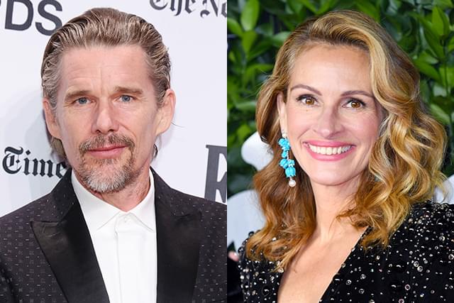 イーサン・ホーク（左）、ジュリア・ロバーツ（右）