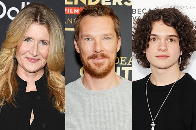 ローラ・ダーン(左)、ベネディクト・カンバーバッチ(中央)、ノア・ジュプ(右)