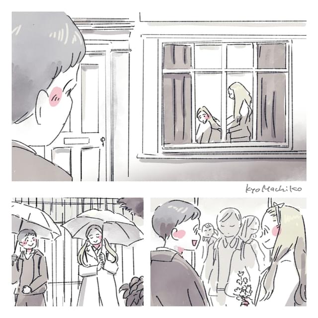 今日マチ子のイラスト