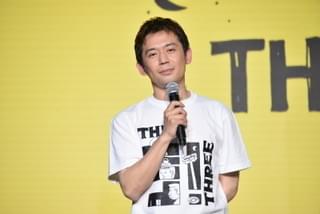 「THE3名様」佐藤隆太×岡田義徳×塚本高史、世界最速上映にファン歓喜！ まさかのカンヌ映画祭エントリーを発表