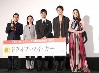 三浦透子、アカデミー賞トロフィーは「そんなに重くない」 西島秀俊はアンソニー・ホプキンスと写真撮影の裏話披露