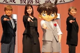 白石麻衣「夢を見ているよう」コナンにエスコートされ、レジェンド声優との共演に感激