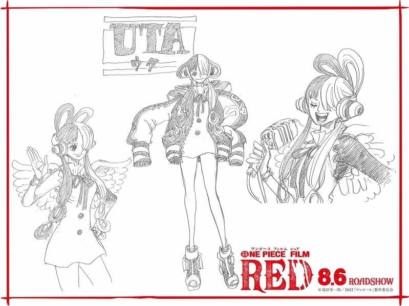 「ONE PIECE FILM RED」“謎の少女”の正体はシャンクスの娘・ウタ！ 特報には重要人物ゴードンの姿も