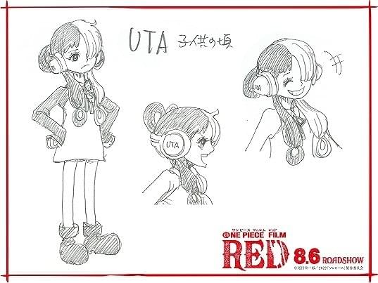 シャンクスの娘・ウタの“子ども時代”が明らかに！ 「ONE PIECE FILM RED」新設定画