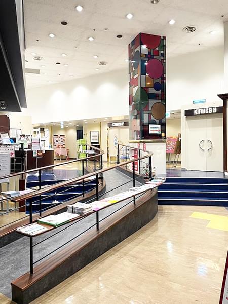 2018年7月にリニューアルされたロビー