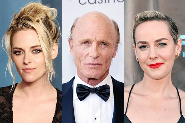 （左から）クリステン・スチュワート、エド・ハリス、ジェナ・マローン