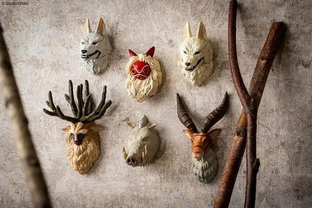 【公開25周年】「もののけ姫」もののけフェイスマグネット、サンの短剣ボールペンなど発売