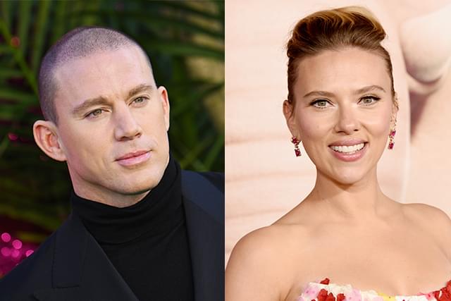 （左から）チャニング・テイタム、スカーレット・ヨハンソン