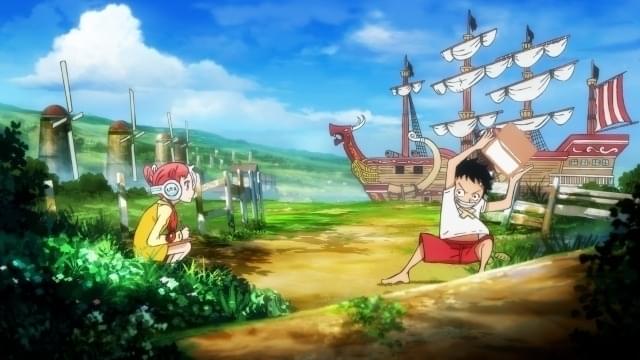 8月14、21日の2週にわたって放送（画像は「ONE PIECE FILM RED」の一場面）