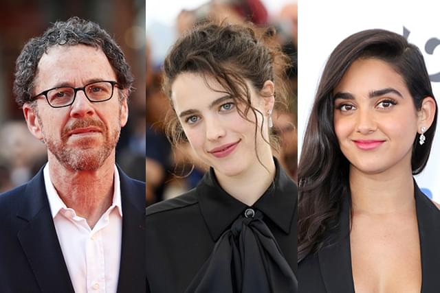 イーサン・コーエン、マーガレット・クアリー（中）とジェラルディン・ビスワナサン