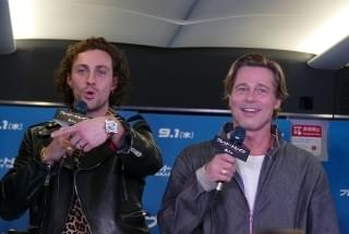 ブラッド・ピット、史上初の“新幹線レカペ”に登場！ 「とても快適」とご満悦