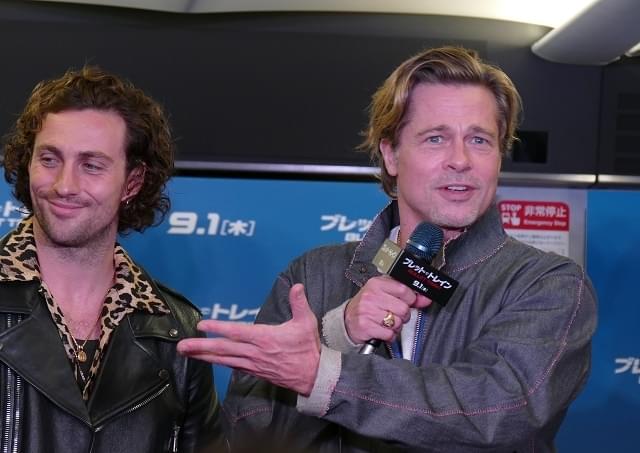 ブラッド・ピット、史上初の“新幹線レカペ”に登場！ 「とても快適」とご満悦