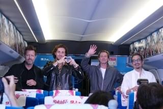 ブラッド・ピット、史上初の“新幹線レカペ”に登場！ 「とても快適」とご満悦