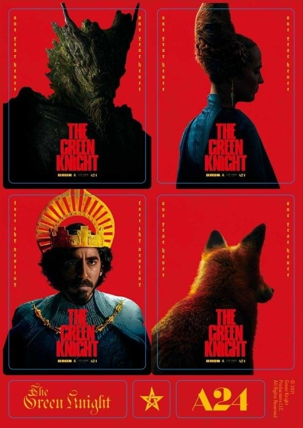 全身が草木に包まれたような風ぼうをした“緑の騎士”が登場