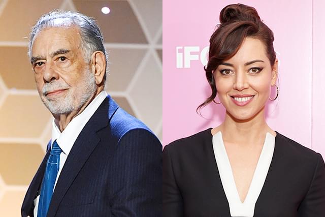 フランシス・フォード・コッポラ監督（左）とオーブリー・プラザ