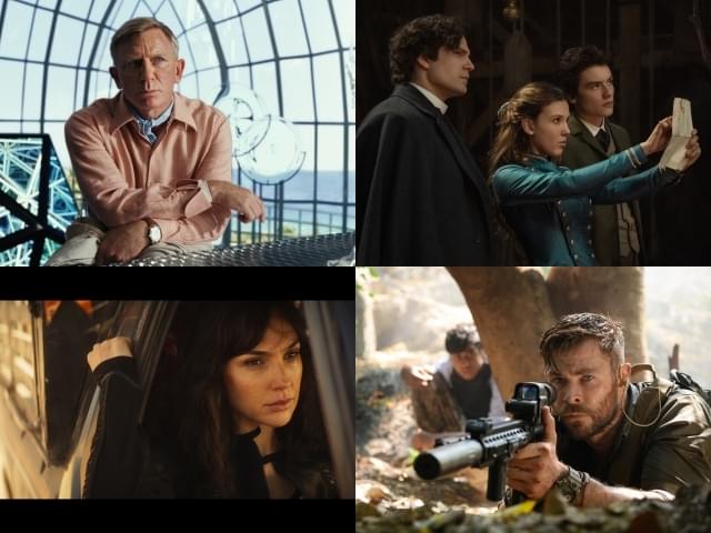 「ナイブズ・アウト グラス・オニオン」「エノーラ・ホームズの事件簿2」「Heart of Stone（原題）」「タイラー・レイク 命の奪還2」…映画11作品を紹介