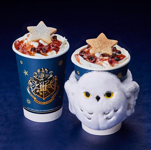 ハリポタ×「タリーズコーヒー」コラボ第2弾、10月28日発売 ヘドウィグのスリーブやミンスパイのドリンクも！