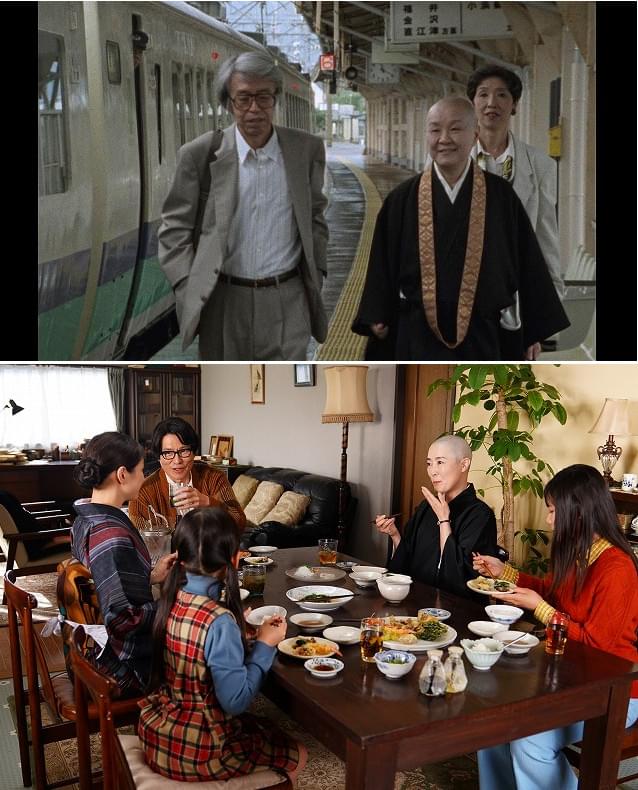 「あちらにいる鬼」新場面写真＆実際の人物たちの3ショット 娘であり作家井上荒野が語る父と母、そして瀬戸内寂聴の唯一無二の関係