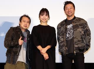 宮崎あおい、青山真治監督は「お父さんのような人生ですごく大事な人」 浅野忠信も神妙な面持ち