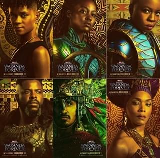 「ブラックパンサー ワカンダ・フォーエバー」物語の鍵を握る6人！ 新キャラクターポスター
