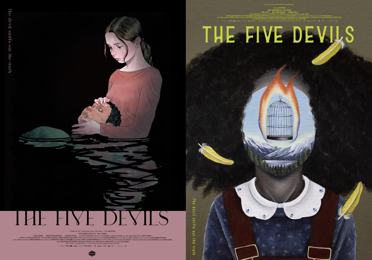 「ファイブ・デビルズ」美しいオルタナティブポスター完成 我喜屋位瑳務＆榎本マリコが描き下ろし