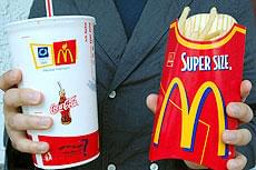 マクドナルドの「スーパーサイズ」