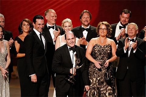 批評家からも絶賛を浴びた「Mad Men」が作品賞を受賞