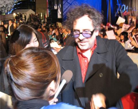 バートン監督は再来日を約束