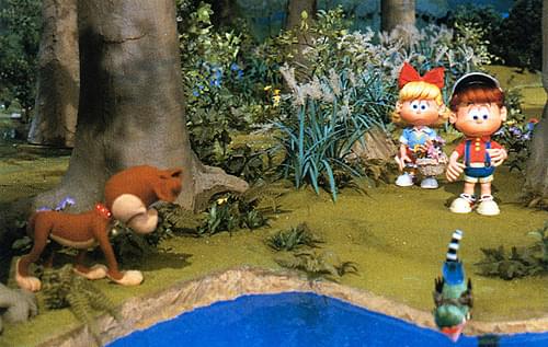 【図4】「注文の多い料理店」。 「アジア太平洋博覧会 福岡89」 公式ガイドブックより掲載