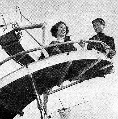 「飛び出した日曜日」のワンシーン