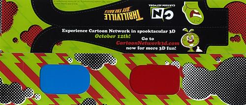 【図3】カートゥーン・ネットワークのアナグリフ・メガネ