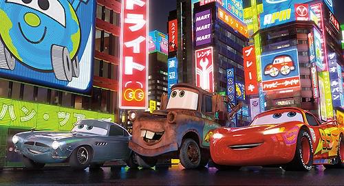 ピクサーが現在製作中の「カーズ2」。日本公開は7月30日