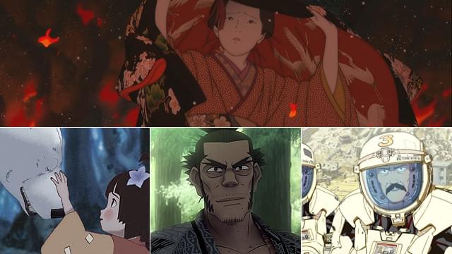 (上段)大友克洋監督最新作「火要鎮」、(下段・左から)「GAMBO」「九十九」「武器よさらば」