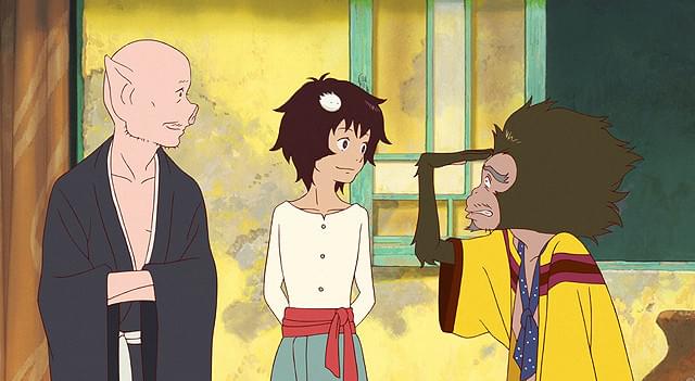 渋天街のバケモノたちに囲まれて育つ九太