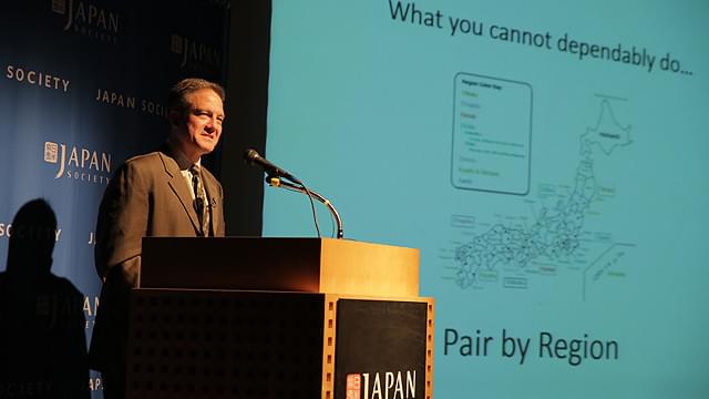 日本酒の伝道師として活動しているジョン・ゴントナー氏