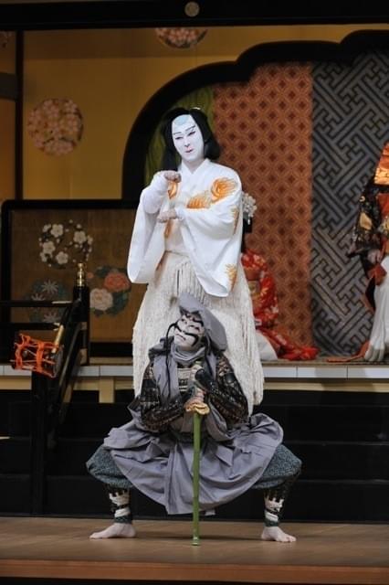 平成28年1月公演「新春浅草歌舞伎」より「義経千本桜 川連法眼館の場」で源九郎狐を演じる松也