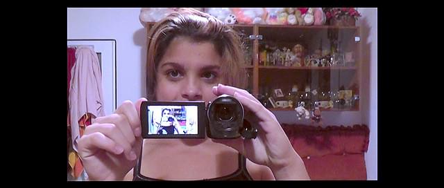 カメラをまわす二女アンドレア