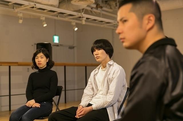 左からはなえさん、宮島さん、GOJIさん